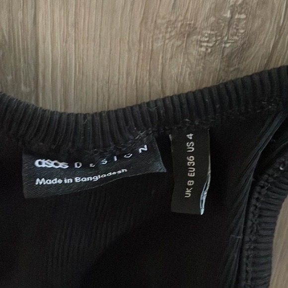 -Asos black midi dress - Picture 6 of 6